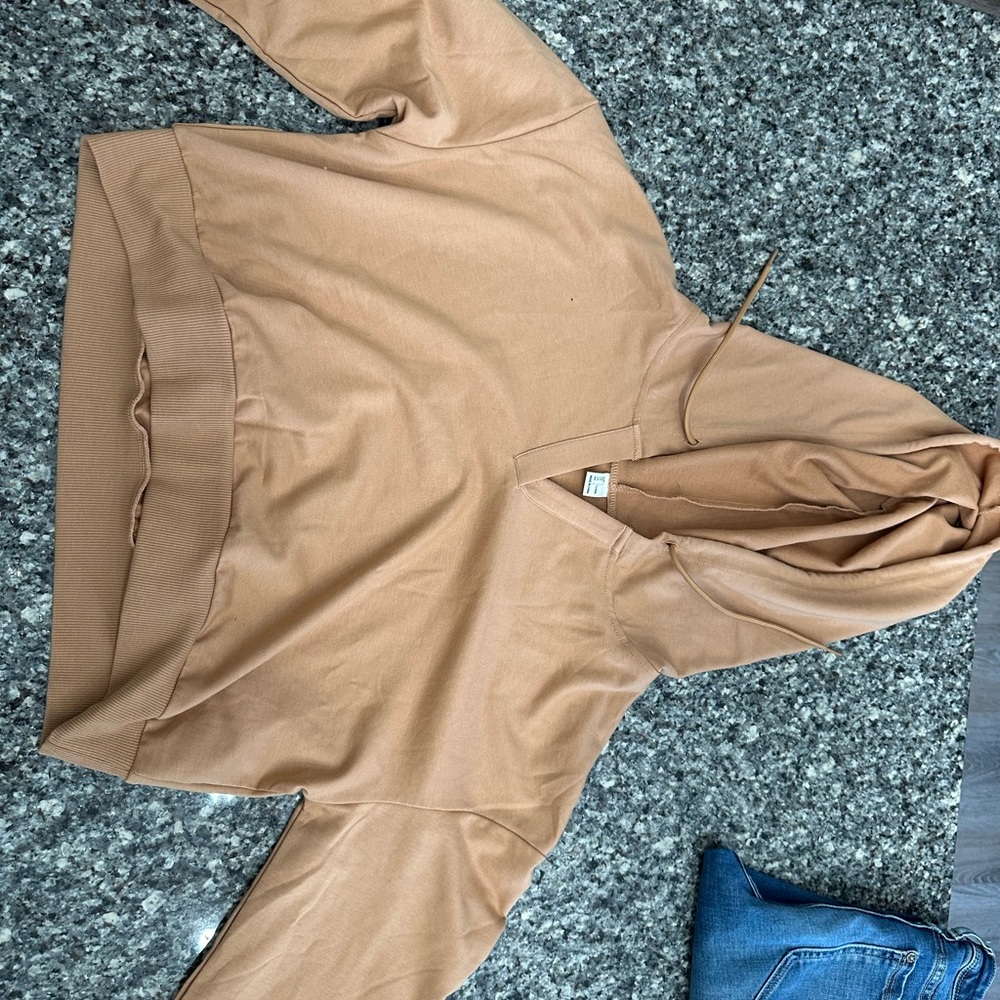 Women's Tan Hoodie